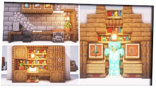 Minecraft  25 Interior Design Inspiration amp Tips Interior Decoration ideas [upl. by Ettesyl871]