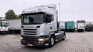 Scania G450 Retarder Euro 6 NO EGR Full Spoiler NLTruck our ref 99BFP3 [upl. by Yusuk960]