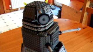 Lego Dalek built with NXT [upl. by Aivizt]