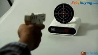 BF1821 Gun OClock Shooting Alarm Clock [upl. by Eittam30]