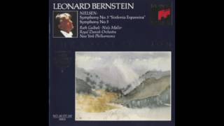 Bernstein  Nielsen Symphony No 4 op 29 quotThe Inextinguishablequot [upl. by Haliehs204]