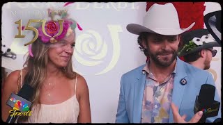 Thomas Rhett 150th Kentucky Derby is a blast  NBC Sports [upl. by Hcire]