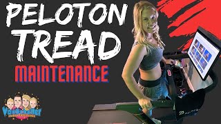 Peloton Tread Tension and Align HOW TO [upl. by Airdnal468]