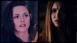 Elena Gilbert • Bella Swan   Im a VAMPIRE VAT [upl. by Colas]