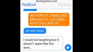 Marauders Truth or Dare  PART 2  Harry Potter Texting Story [upl. by Moor]