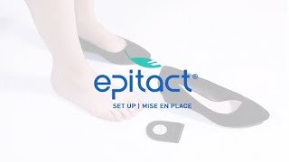 Mettre des Talonnettes pour soulager une fasciite plantaire  EPITACT® [upl. by Ahsenid]