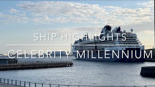 Cruise the Celebrity Millennium  Ship Highlights  Sailing Japan and Asia [upl. by Monah]