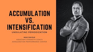 Accumulation vs Intensification  Undulating Periodization [upl. by Krystyna]