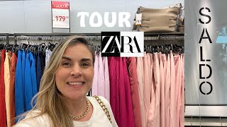 TOUR NOS SALDOS DA ZARA JANEIRO  MUITAS PEÇAS LINDAS SALDO zarazara fashion style [upl. by Demetris]