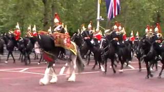 The Major Generals Review of Trooping the Colour  June 2012 [upl. by Aneres]