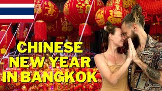 Chinese New Year 2023 in Bangkok  Travel Thailand 2023 [upl. by Avra]