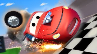 Tom the Tow Truck  Crash Bang Wallop  Car City  Cars and Trucks Cartoon for kids [upl. by Burnaby]