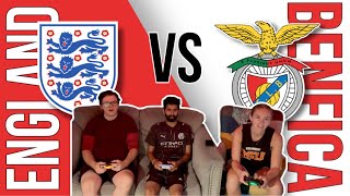 England vs Benfica  Roommates vs Legendary AI EAFC24 [upl. by Euqinommod73]