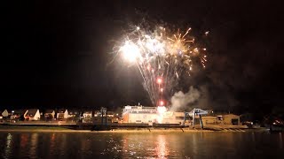 Rhein in Flammen 2017 Koblenz Fahrtstrecke 1 Spay [upl. by Nerehs]