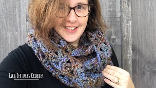 Quick and Easy Crochet Cowl [upl. by Enileuqcaj]