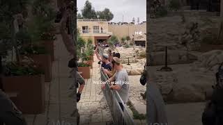 Israelis tell evangelical Christians at Western Wall to go home [upl. by Eahsan310]