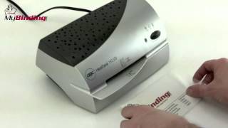 GBC HeatSeal H110 Pouch Laminator Demo  18009444573 [upl. by Cockburn]