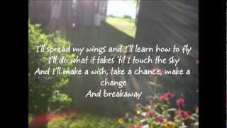 Breakaway  Kelly Clarkson Lyrics [upl. by Bradan]