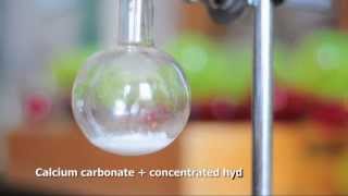 Carbon dioxide laboratory preparation [upl. by Moynahan]