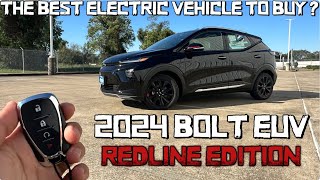 2024 Chevrolet BOLT EUV Premier Redline Edition All new changes amp Full Review [upl. by Hgielram]