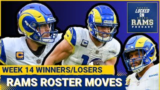 Rams Roster Moves Injury Update Week 14 Grades WinnersLosers is Cooper Kupp Back and More [upl. by Nev]