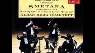 Smetana String Quartet No 1 quotFrom My Lifequot played by the Alban Berg Quartet 1 [upl. by Elocyn79]