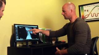 Chiropractic Assesment XRay and Spinal Adjustment On Hip amp Rotator Cuff Patient [upl. by Noeruat367]