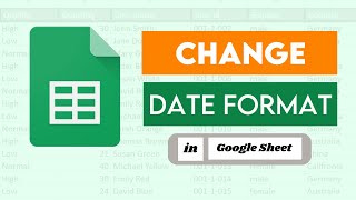 How to Change the Date Format in Google Sheets [upl. by Schuler]