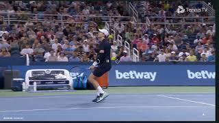 Jack Draper shanked volley against Felix AugerAliassime Cincinnati 2024 High Quality [upl. by Lorinda]