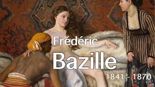 Frédéric Bazille  66 paintings HD [upl. by Roselba]