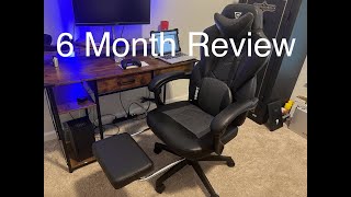 Vigosit Gaming Chair With Footrest and Massager Review [upl. by Hemetaf473]