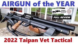 TAIPAN Veteran TACTICAL Long Full Review AIRGUN of the YEAR 2022 [upl. by Enelrats225]