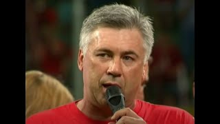 Ancelotti canta [upl. by Esaertal]