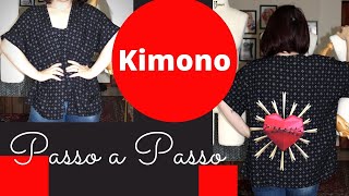 Como fazer Kimono  passo a passo [upl. by Abott]