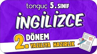 5Sınıf İngilizce 2Dönem 2Yazılıya Hazırlık 📑 2024 [upl. by Frayda]