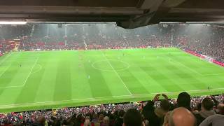 Scott McTominay scores late goal against Man City Crowd VIEW [upl. by Lebar]