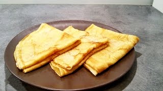 Recette de la pâte a crêpes french pancakes crepe  chandeleurPfannkuchen how to make [upl. by Bailey]