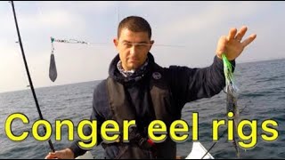 How To Make Conger Eel Rigs  Sea Fishing Rigs [upl. by Nuhsar363]