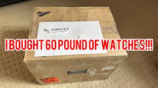 I bought a mystery box of 60 pounds of vintage watches [upl. by Notsua]