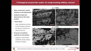 164 Wear behavior of cold sprayed Stellite6 coatings during reciprocated dry sliding [upl. by Israel424]