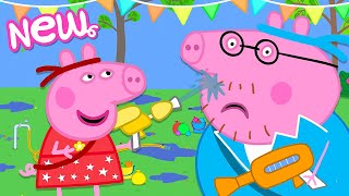 Peppa Pig Tales 💦 Fancy Splashy Garden Party 🎉 BRAND NEW Peppa Pig Episodes [upl. by Leahsim]