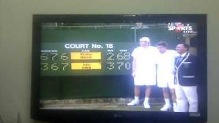 John Isner VS Nicolas Mahut [upl. by Yeloc265]