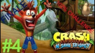 🔴 Crash Bandicoot 1 N Sane Trilogy 102 Playthrough 4 FINALE [upl. by Molini579]