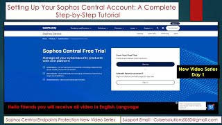 Get Protected Now Start Your 30day Sophos Central Endpoint Protection Trial Today NXGTechTrends [upl. by Bricker]