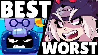 V26 ALL Brawlers RANKED from WORST to BEST  Pro Tier List [upl. by Remmos]