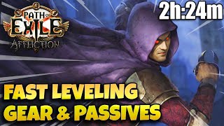 Fastest Leveling Setup  Penance Brand Trickster Twink Leveling  Path of Exile [upl. by Volkan]