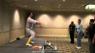 Adrian Paul Martial Arts Class at HLWW9 part2 [upl. by Akram]