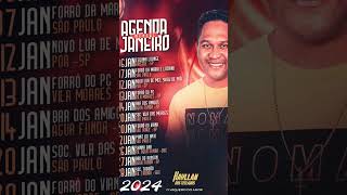 hayllan dos teclados o vaqueiro do amor agenda mensal janeiro 2024  são Paulo dance forró [upl. by Siramed453]