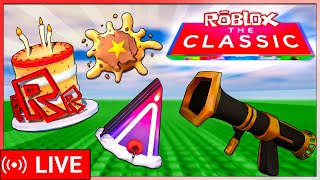 Event ALL Roblox Classic Event Launcher Items amp Avatars  Roblox Live Roblox robloxevent [upl. by Dinin855]