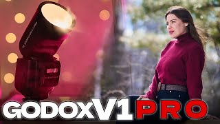 Its Better AND Worse Than I Expected  Godox V1 Pro In Depth Review [upl. by Orodoet]